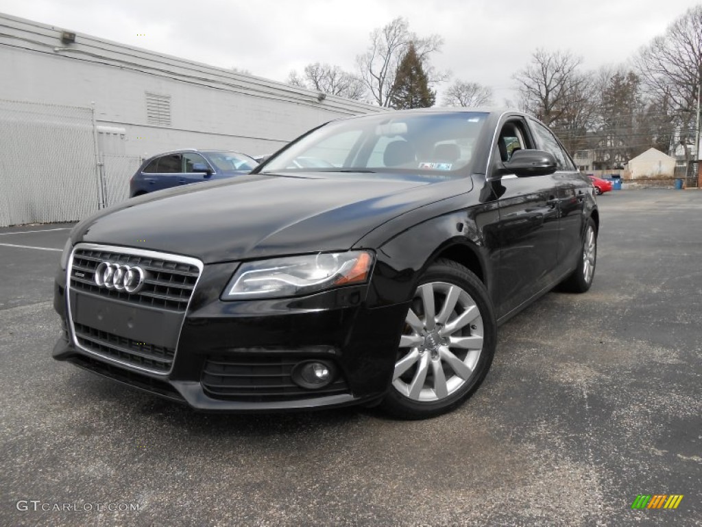 Brilliant Black 2011 Audi A4 2.0T quattro Sedan Exterior Photo #77542952