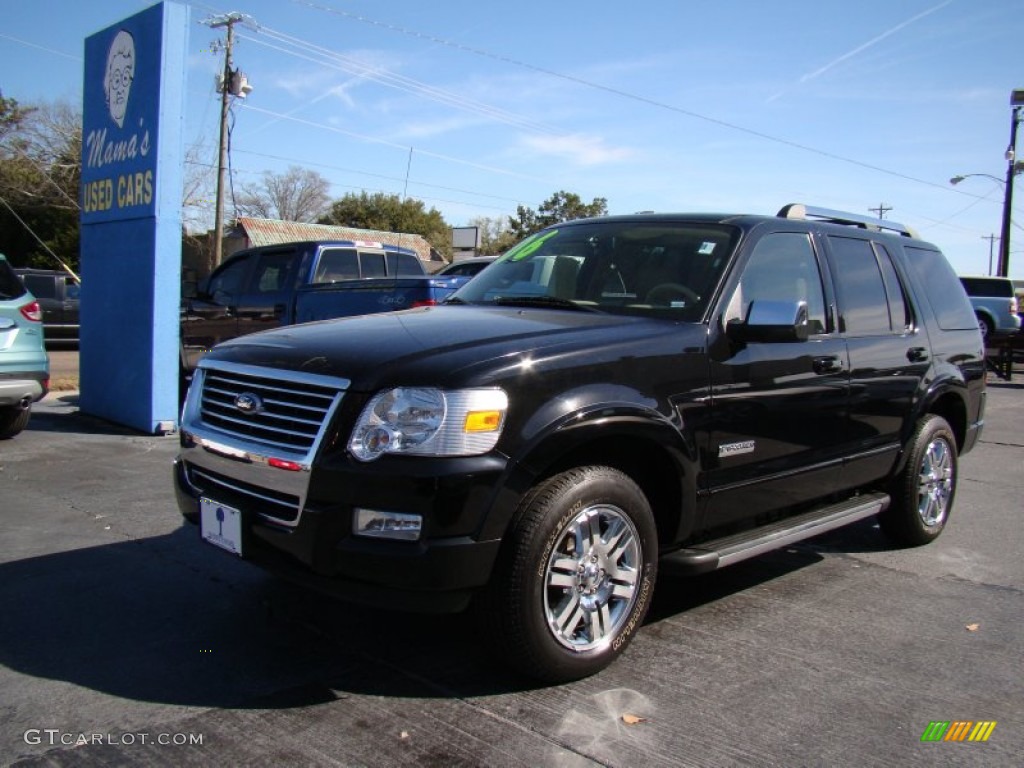 Black Ford Explorer