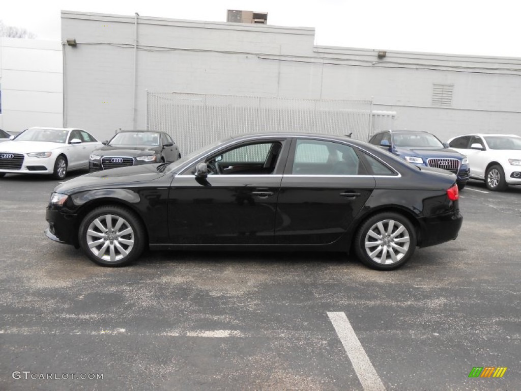 Brilliant Black 2011 Audi A4 2.0T quattro Sedan Exterior Photo #77543105