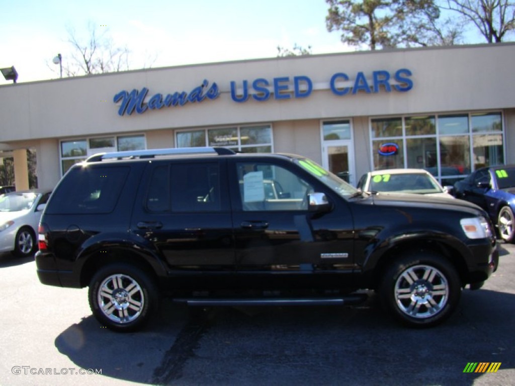 2006 Explorer Limited 4x4 - Black / Stone photo #2