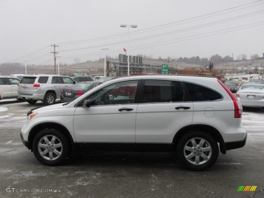 2009 CR-V EX 4WD - Taffeta White / Gray photo #6