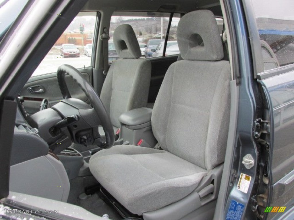 Gray Interior 2004 Suzuki XL7 EX 4x4 Photo #77543860