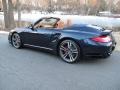 2011 Dark Blue Metallic Porsche 911 Turbo Cabriolet  photo #9