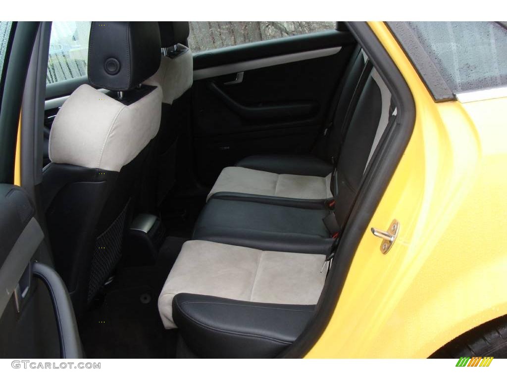 2004 S4 4.2 quattro Sedan - Imola Yellow / Black/Gray photo #7
