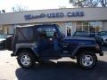 Patriot Blue Pearl 2002 Jeep Wrangler Sport 4x4