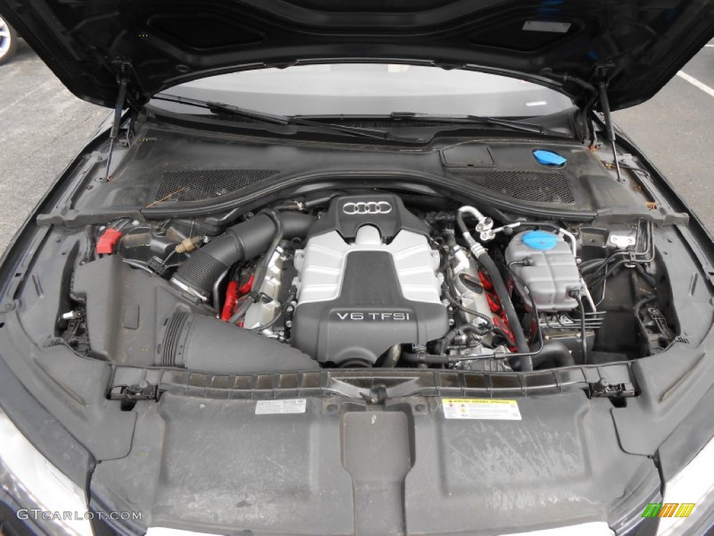 2012 Audi A7 3.0T quattro Premium Plus Engine Photos