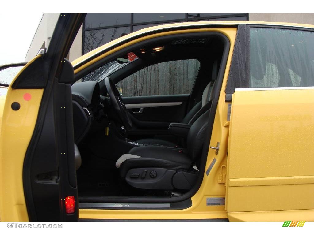 2004 S4 4.2 quattro Sedan - Imola Yellow / Black/Gray photo #10