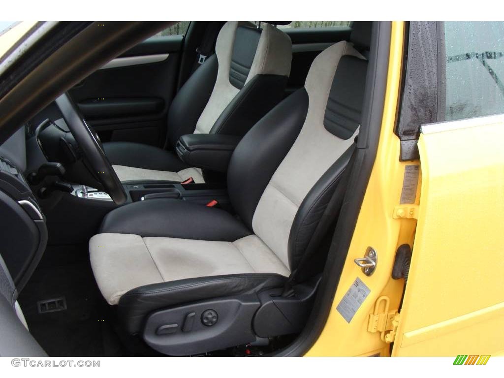 2004 S4 4.2 quattro Sedan - Imola Yellow / Black/Gray photo #11