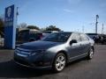 2012 Sterling Grey Metallic Ford Fusion SE V6  photo #1