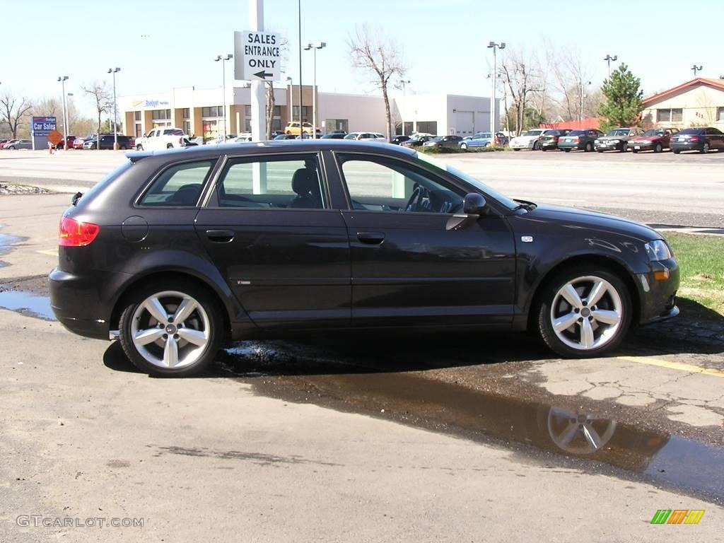 2007 A3 3.2 quattro - Lava Grey Pearl Effect / Black photo #5