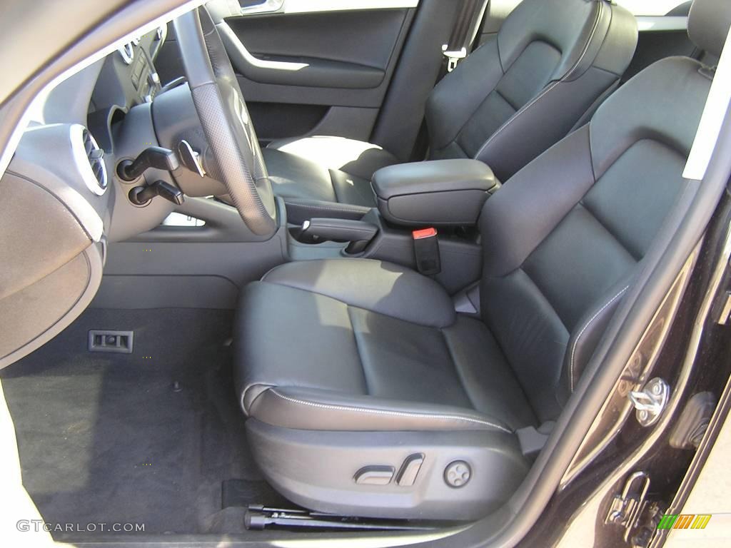 2007 A3 3.2 quattro - Lava Grey Pearl Effect / Black photo #6