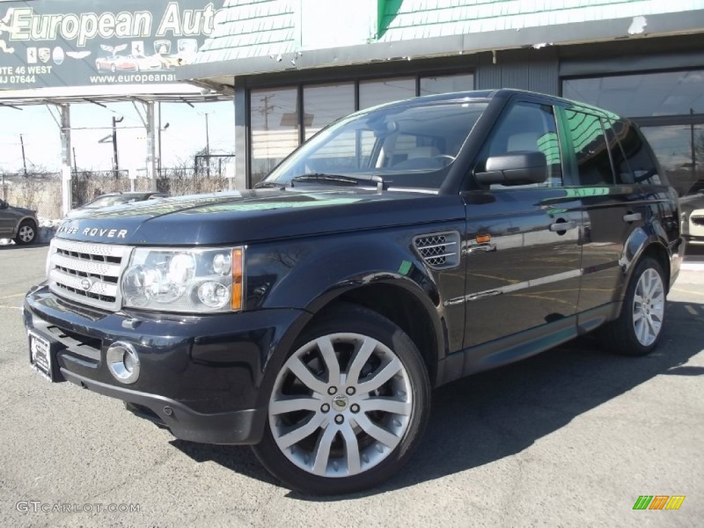 2006 Range Rover Sport Supercharged - Buckingham Blue Metallic / Ivory photo #1