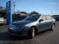 2012 Sterling Grey Metallic Ford Fusion SE V6  photo #26