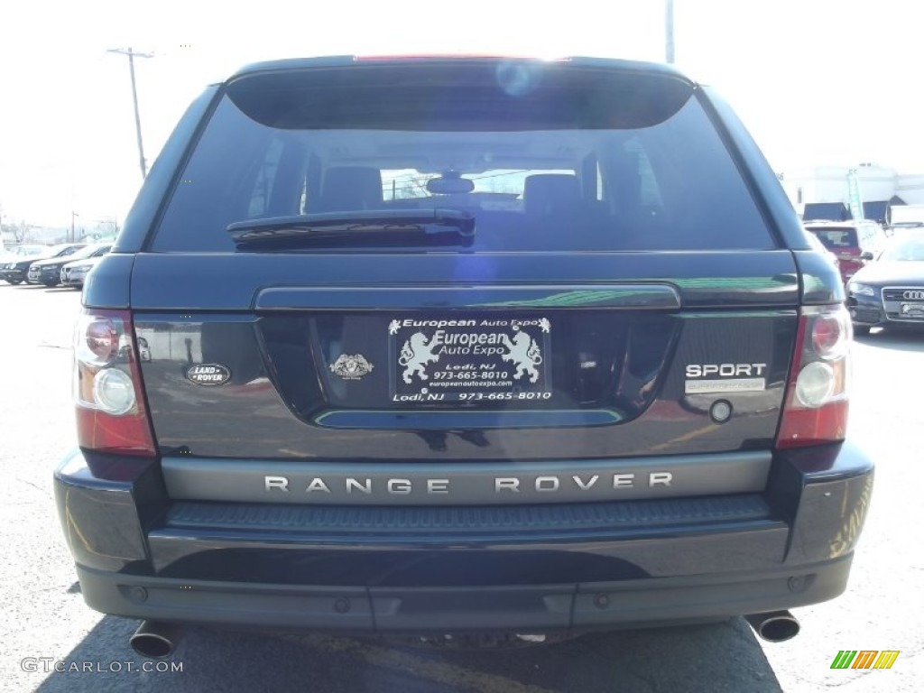 2006 Range Rover Sport Supercharged - Buckingham Blue Metallic / Ivory photo #6