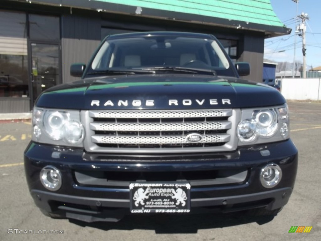 2006 Range Rover Sport Supercharged - Buckingham Blue Metallic / Ivory photo #7