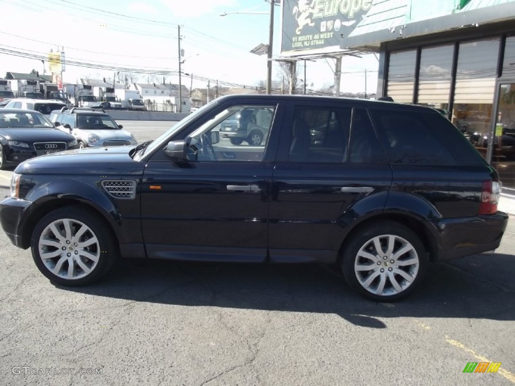 2006 Range Rover Sport Supercharged - Buckingham Blue Metallic / Ivory photo #8