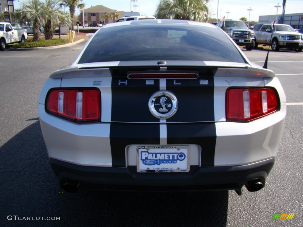 2012 Mustang Shelby GT500 Coupe - Ingot Silver Metallic / Charcoal Black/Black photo #7