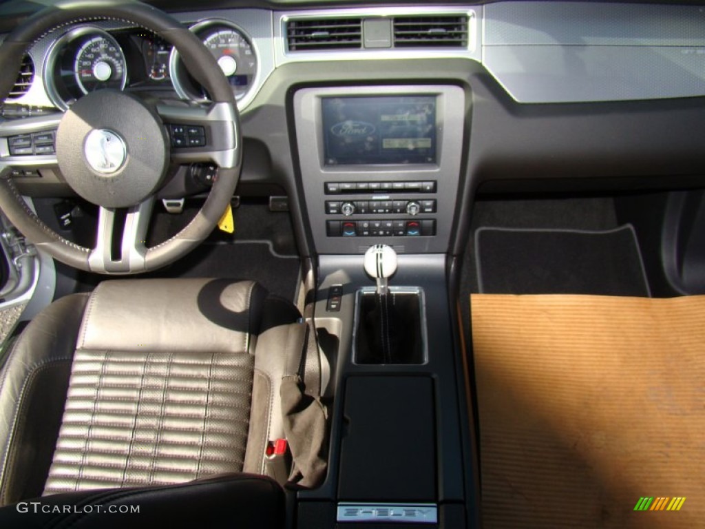 2012 Mustang Shelby GT500 Coupe - Ingot Silver Metallic / Charcoal Black/Black photo #12