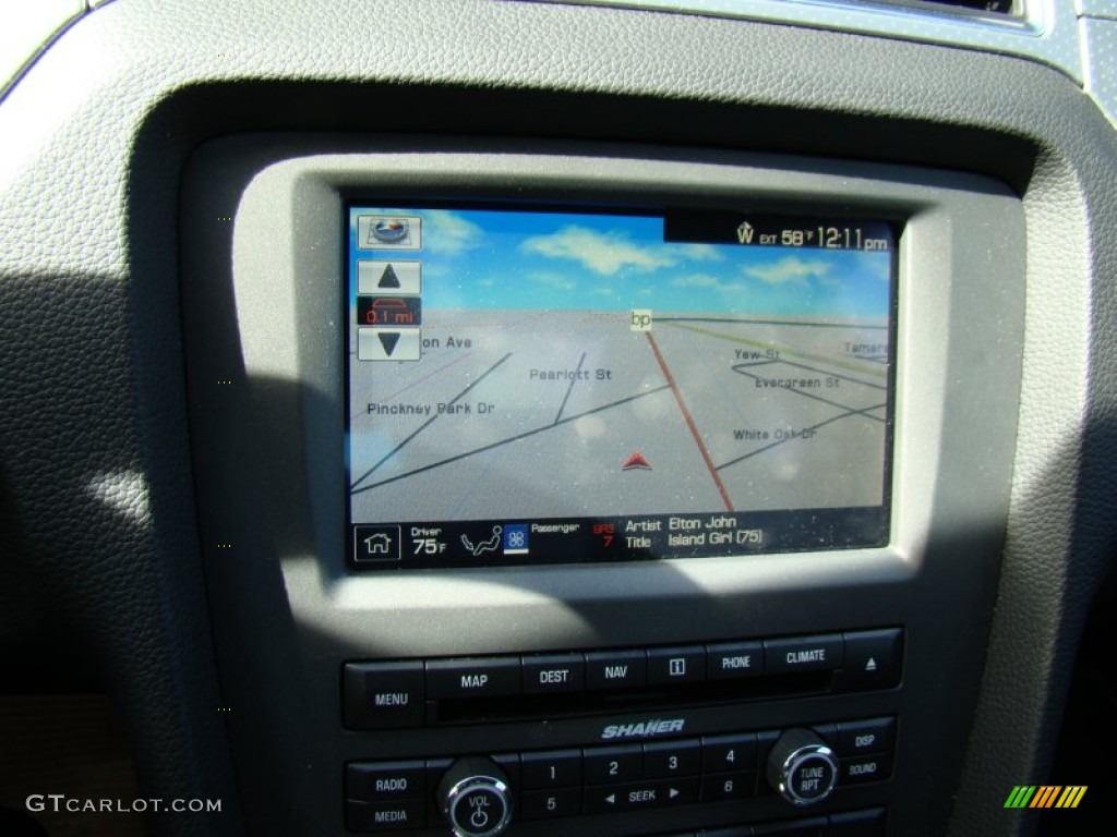 2012 Mustang Shelby GT500 Coupe - Ingot Silver Metallic / Charcoal Black/Black photo #14