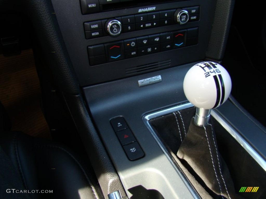 2012 Mustang Shelby GT500 Coupe - Ingot Silver Metallic / Charcoal Black/Black photo #15