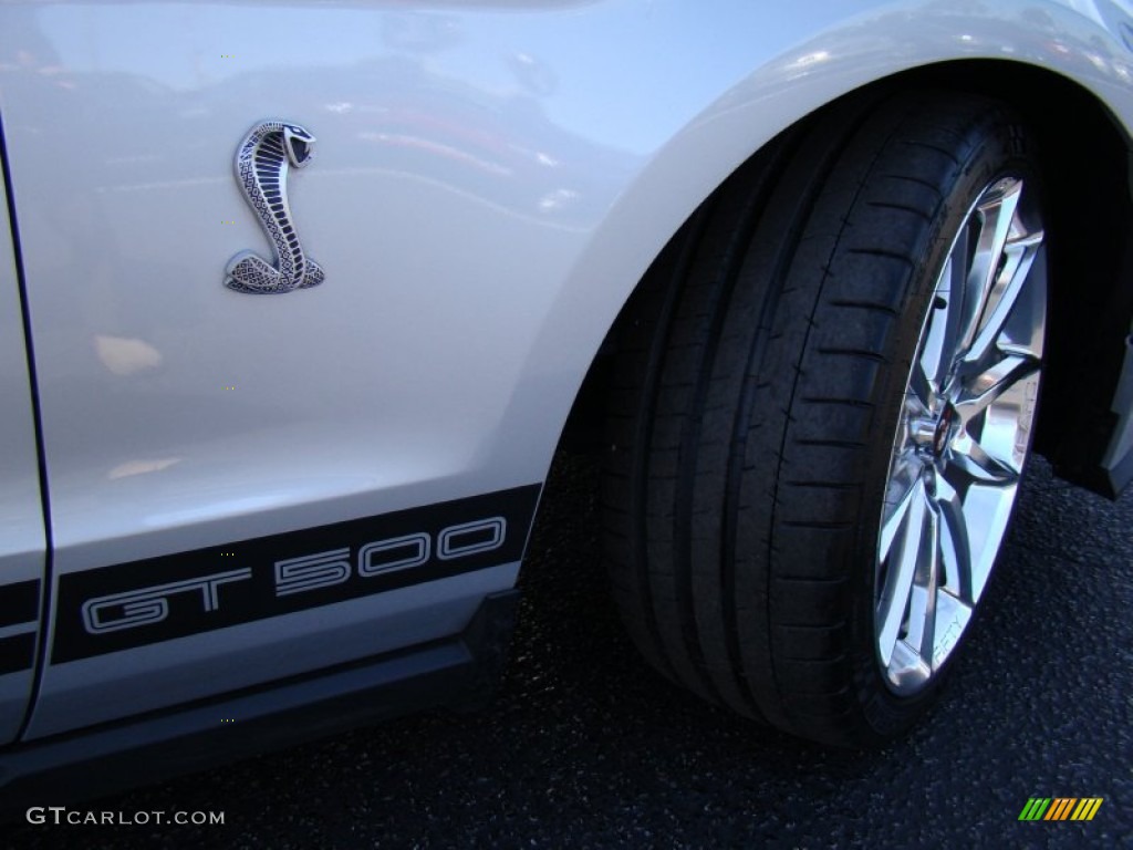 2012 Mustang Shelby GT500 Coupe - Ingot Silver Metallic / Charcoal Black/Black photo #22