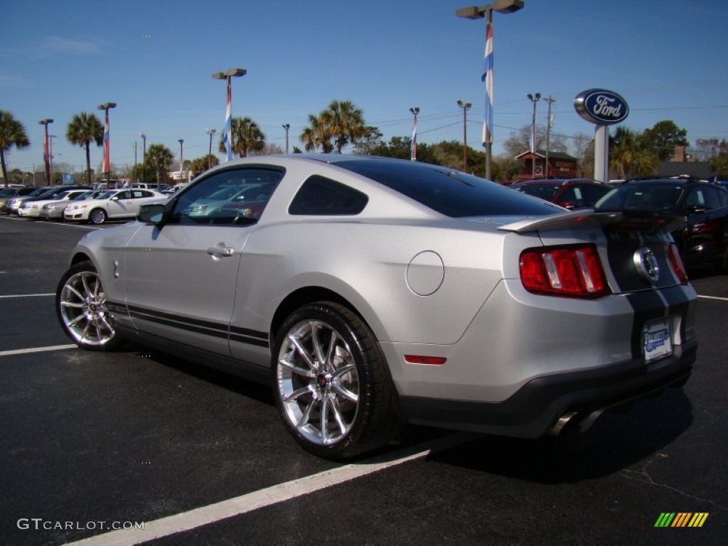 2012 Mustang Shelby GT500 Coupe - Ingot Silver Metallic / Charcoal Black/Black photo #26