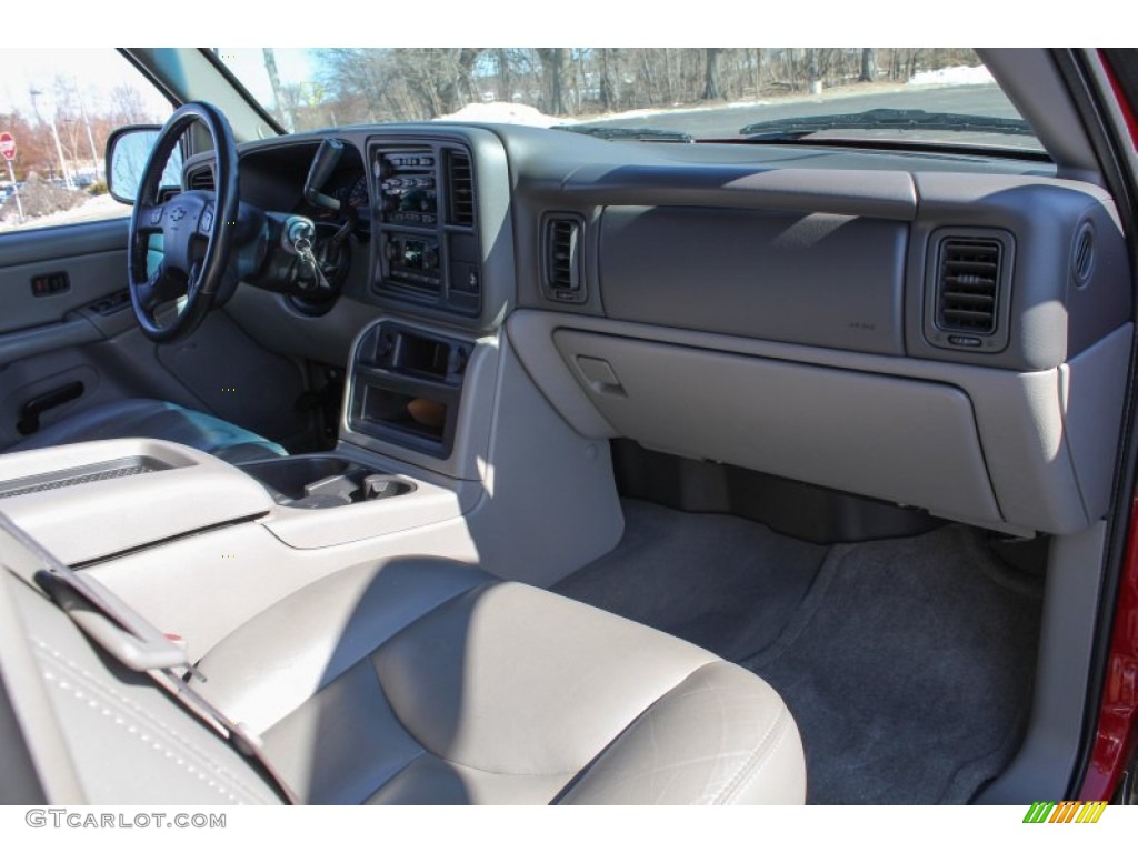 2006 Chevrolet Avalanche Z71 4x4 Gray/Dark Charcoal Dashboard Photo #77547752