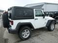 2013 Bright White Jeep Wrangler Sport 4x4  photo #5