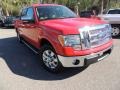 Race Red 2012 Ford F150 Lariat SuperCrew