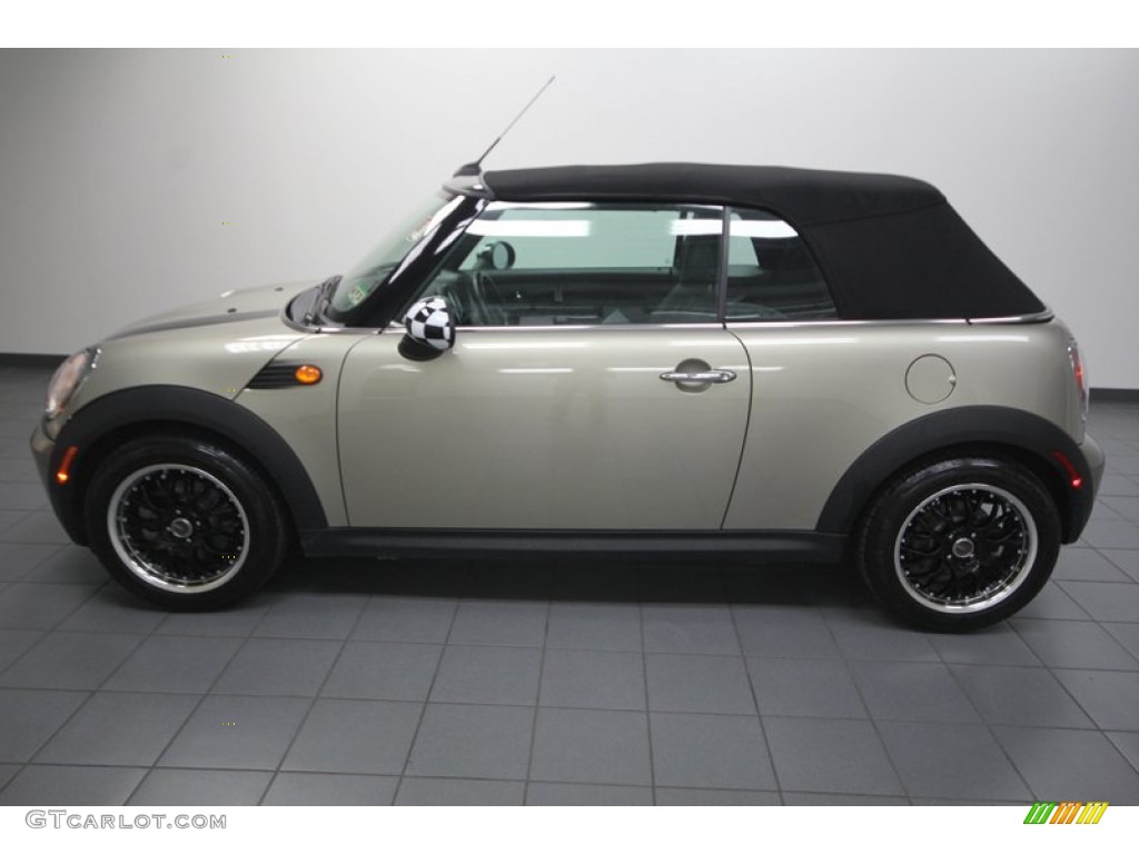 Sparkling Silver Metallic 2010 Mini Cooper Convertible Exterior Photo #77550560