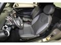 Grey/Carbon Black 2010 Mini Cooper Convertible Interior Color