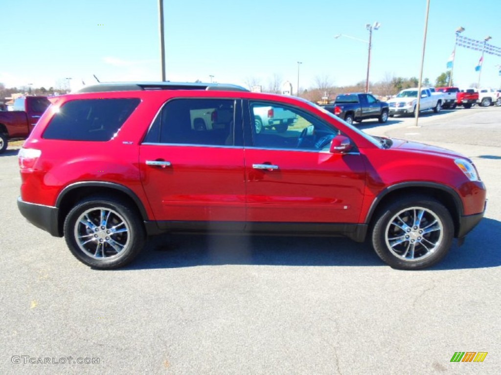 Red Jewel Tintcoat 2010 GMC Acadia SLT Exterior Photo #77550871