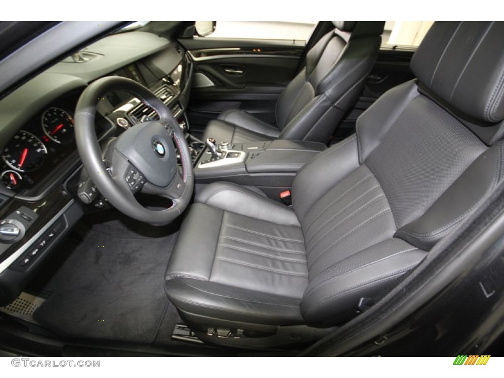 Black Interior 2013 BMW M5 Sedan Photo #77550974