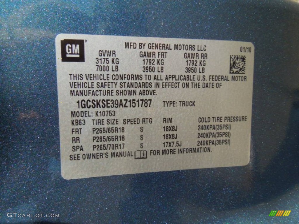2010 Silverado 1500 LT Extended Cab 4x4 - Blue Granite Metallic / Ebony photo #9