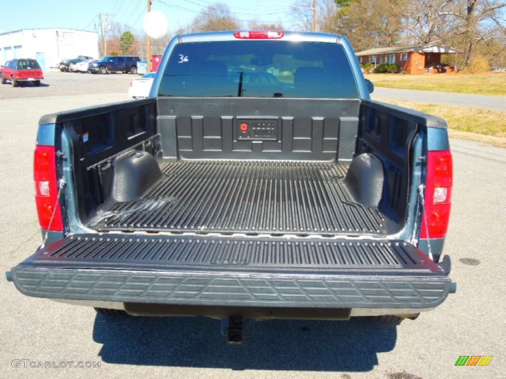 2010 Silverado 1500 LT Extended Cab 4x4 - Blue Granite Metallic / Ebony photo #19