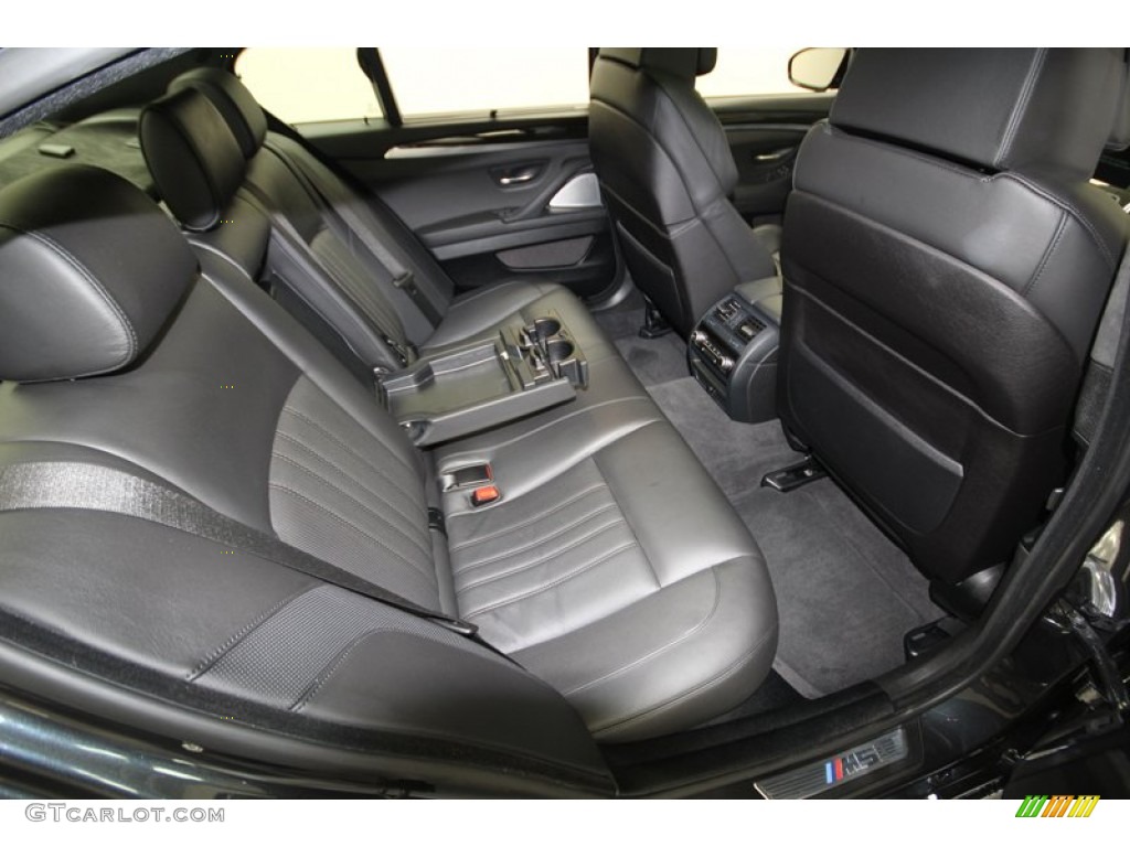 Black Interior 2013 BMW M5 Sedan Photo #77551370