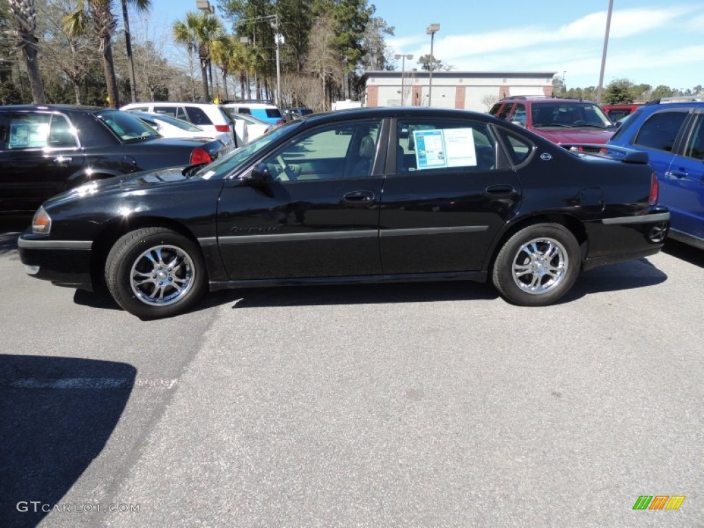 Black 2003 Chevrolet Impala LS Exterior Photo #77551955