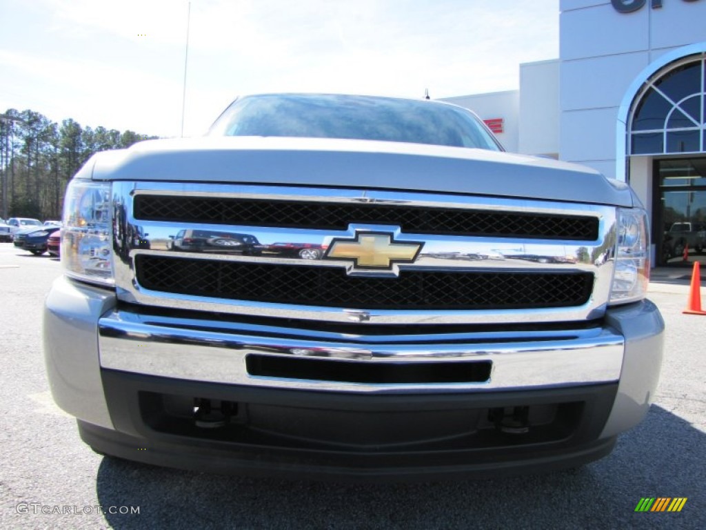 2009 Silverado 1500 LT Crew Cab - Silver Birch Metallic / Light Titanium photo #2