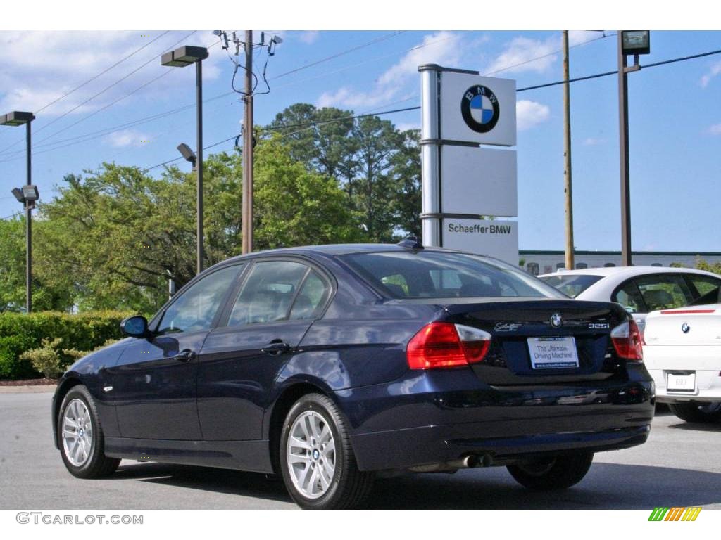 2006 3 Series 325i Sedan - Monaco Blue Metallic / Grey photo #5