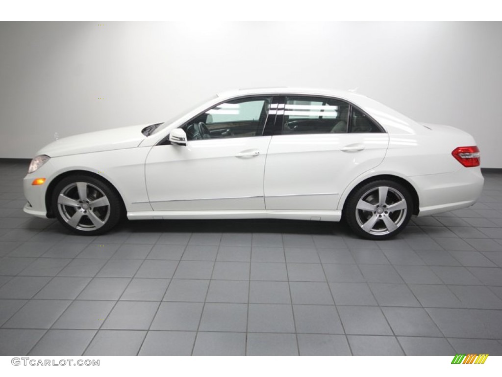 Arctic White 2010 Mercedes-Benz E 350 Sedan Exterior Photo #77552873