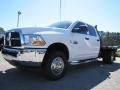 Bright White - Ram 3500 HD ST Crew Cab 4x4 Dually Chassis Photo No. 3