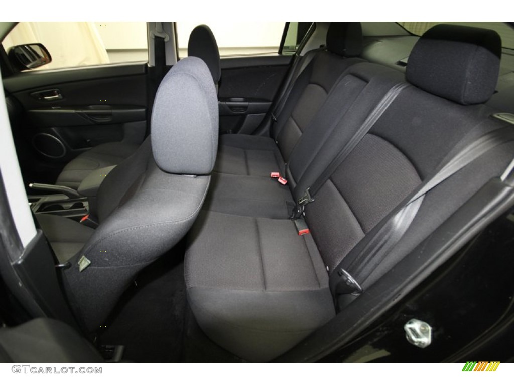 2008 Mazda MAZDA3 s Touring Sedan Rear Seat Photo #77553350