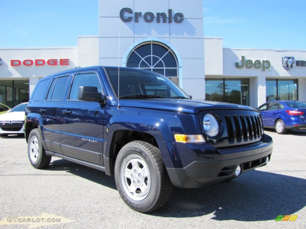 True Blue Pearl Jeep Patriot