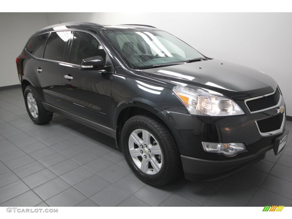 Black Granite Metallic 2010 Chevrolet Traverse LT Exterior Photo #77554367