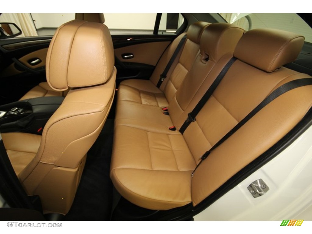 2010 BMW 5 Series 535i Sedan Rear Seat Photo #77554685