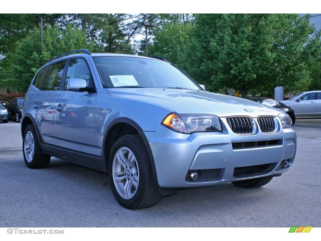 Blue Water Metallic BMW X3