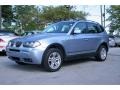 2006 Blue Water Metallic BMW X3 3.0i  photo #3