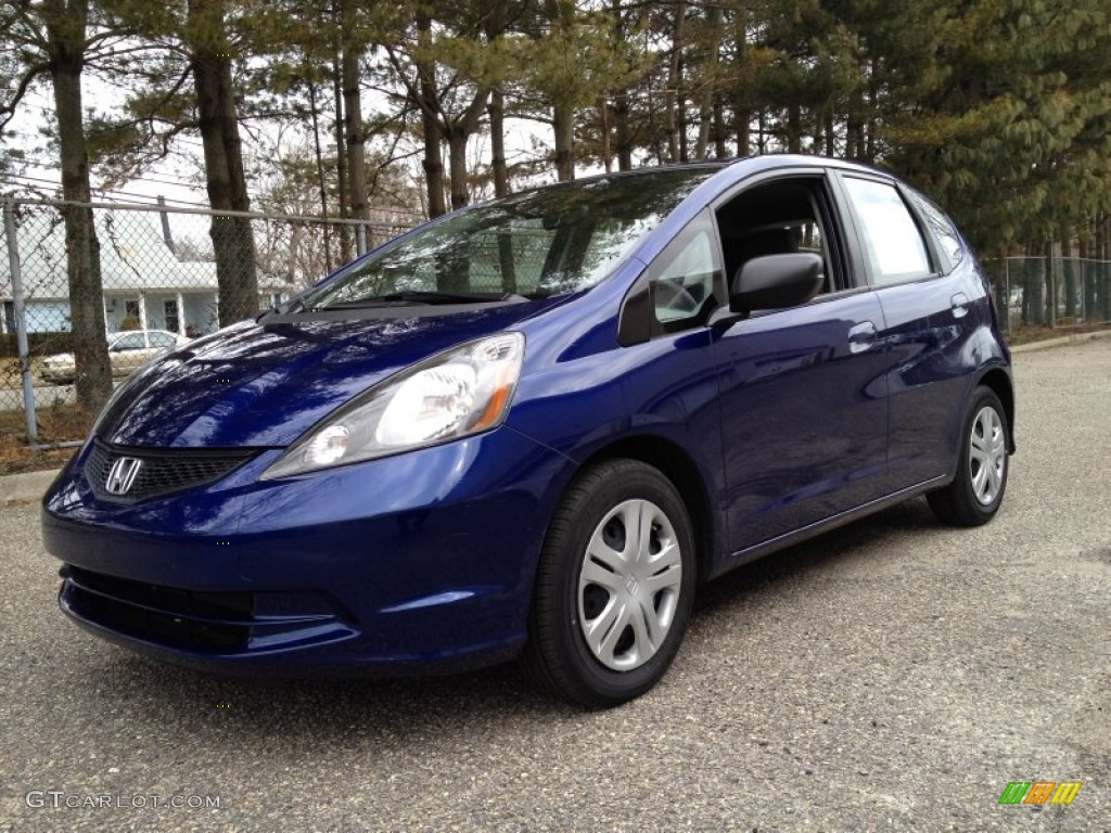 2011 Fit  - Vortex Blue Pearl / Gray photo #1