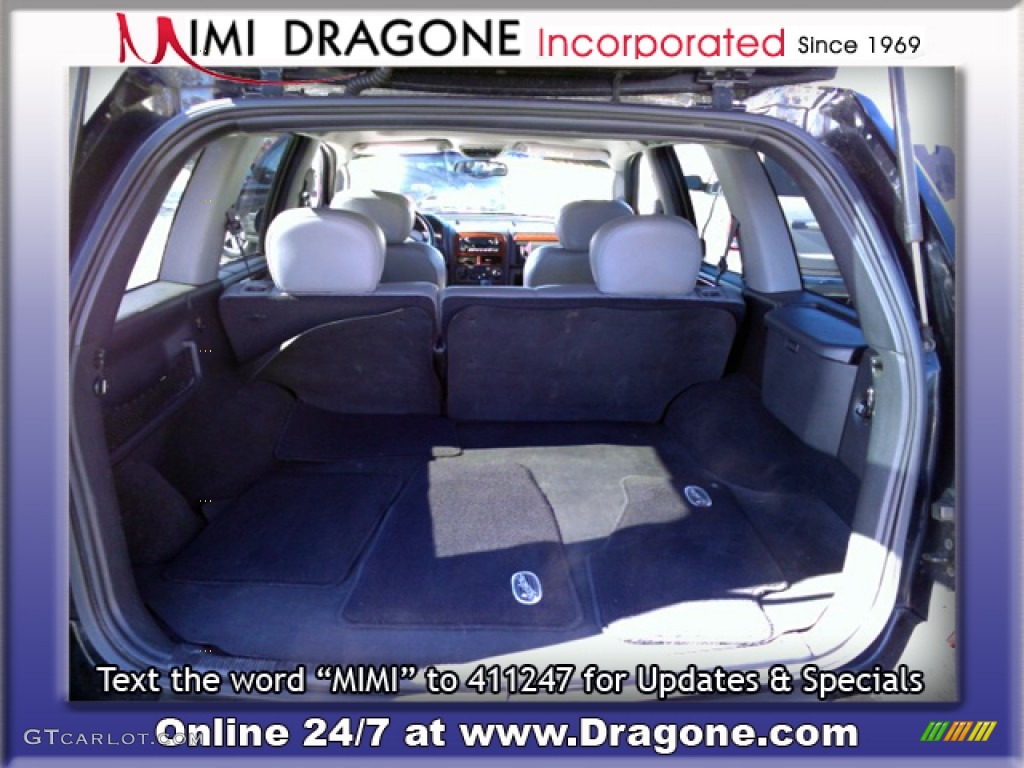 2003 Grand Cherokee Overland 4x4 - Brilliant Black / Dark Slate Gray/Light Slate Gray photo #7