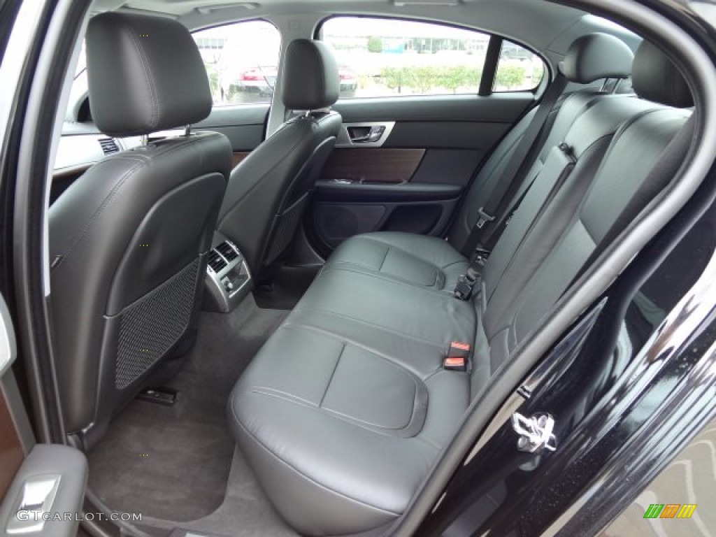 2013 Jaguar XF I4 T Rear Seat Photo #77556409